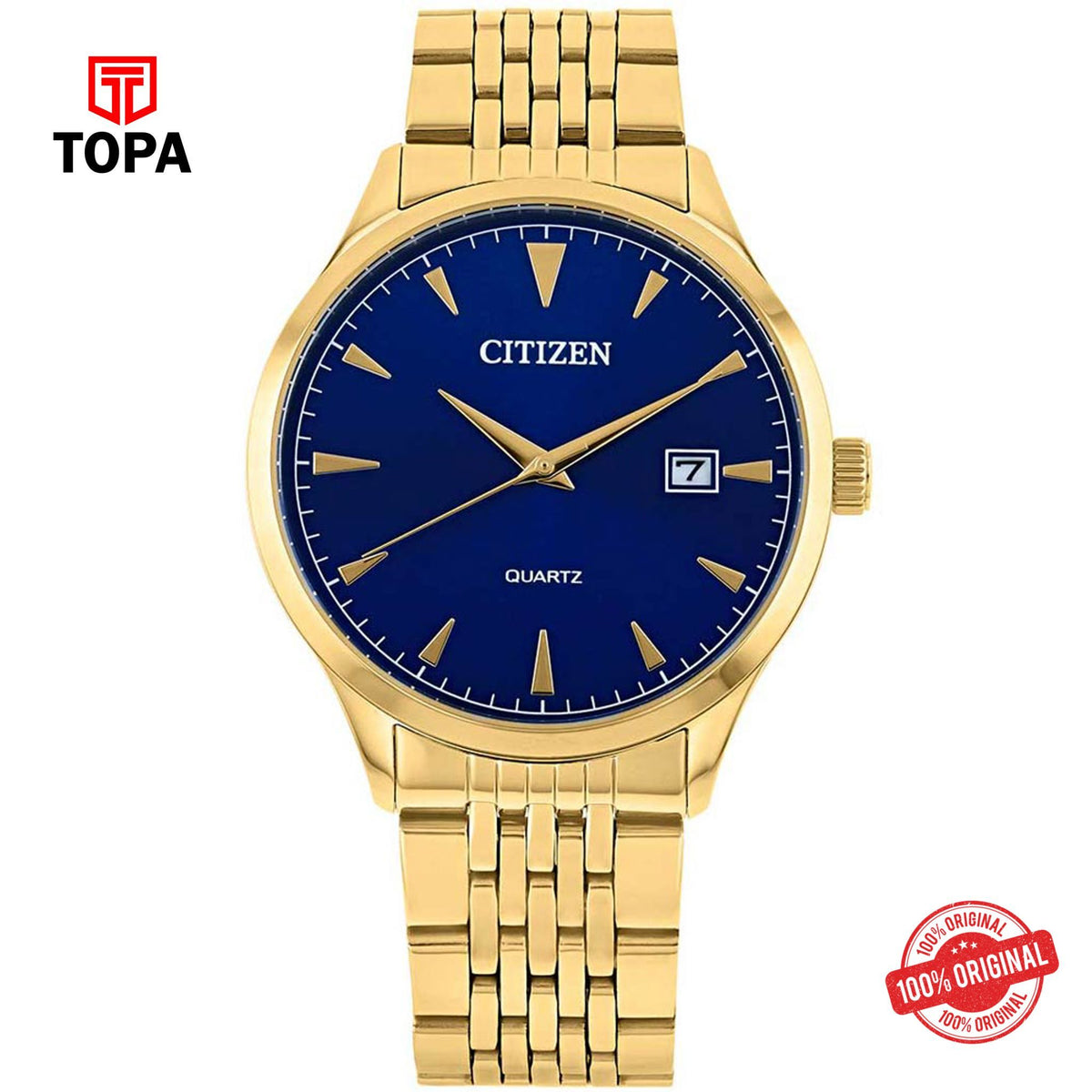 Topa Citizen-DZ0062-58L-Metal-Band-Men-Watch - Product Image 1