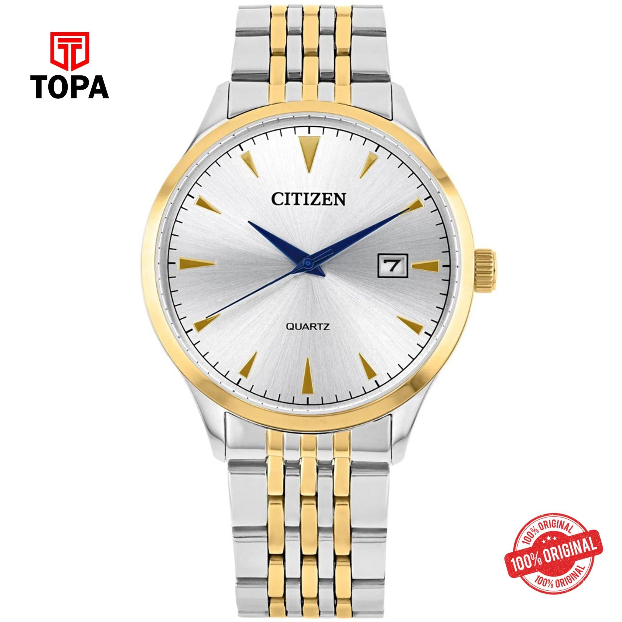 Topa Citizen-DZ0064-52A-Metal-Band-Men-Watch - Product Image 1