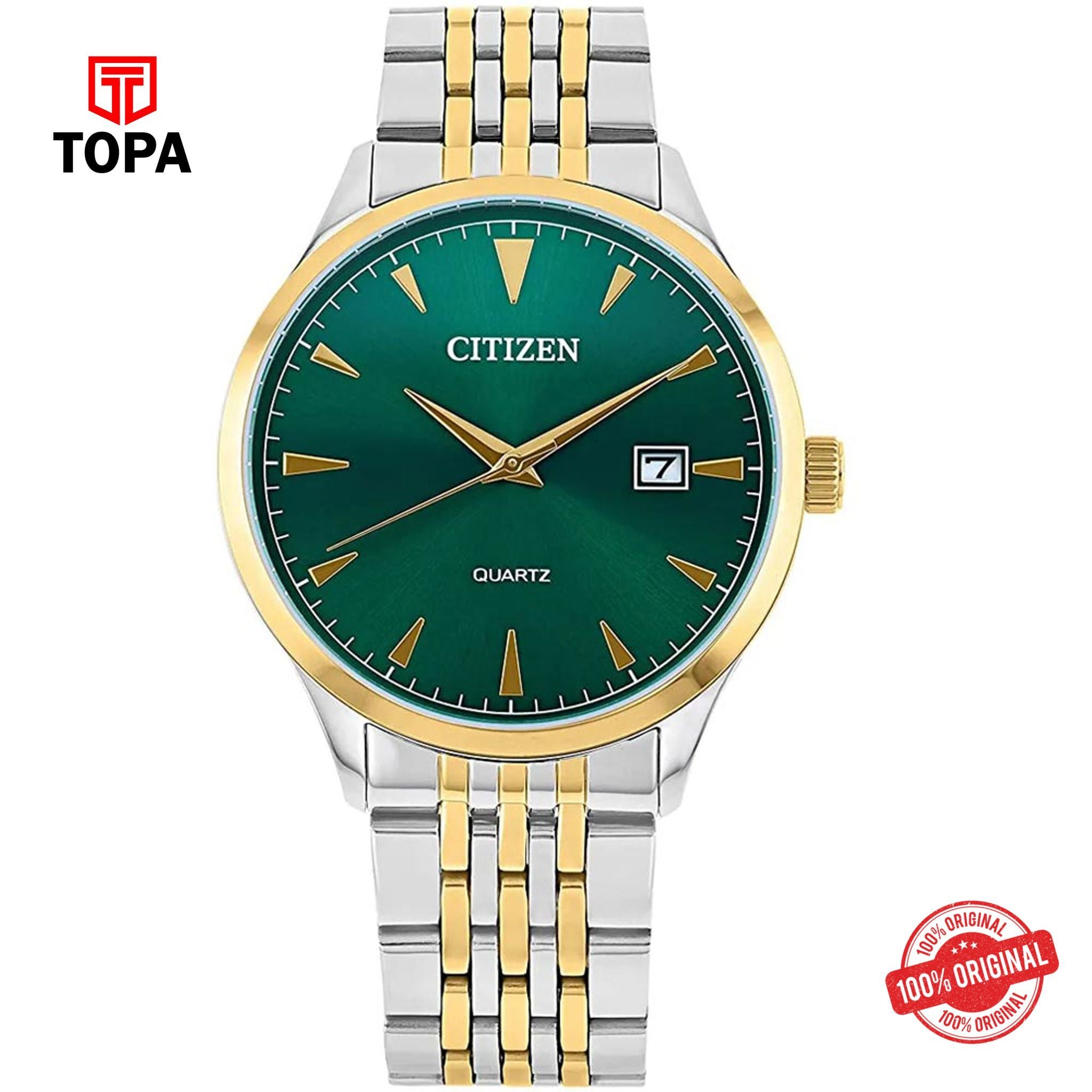 Topa Citizen-DZ0064-52X-Metal-Band-Men-Watch - Product Image 1