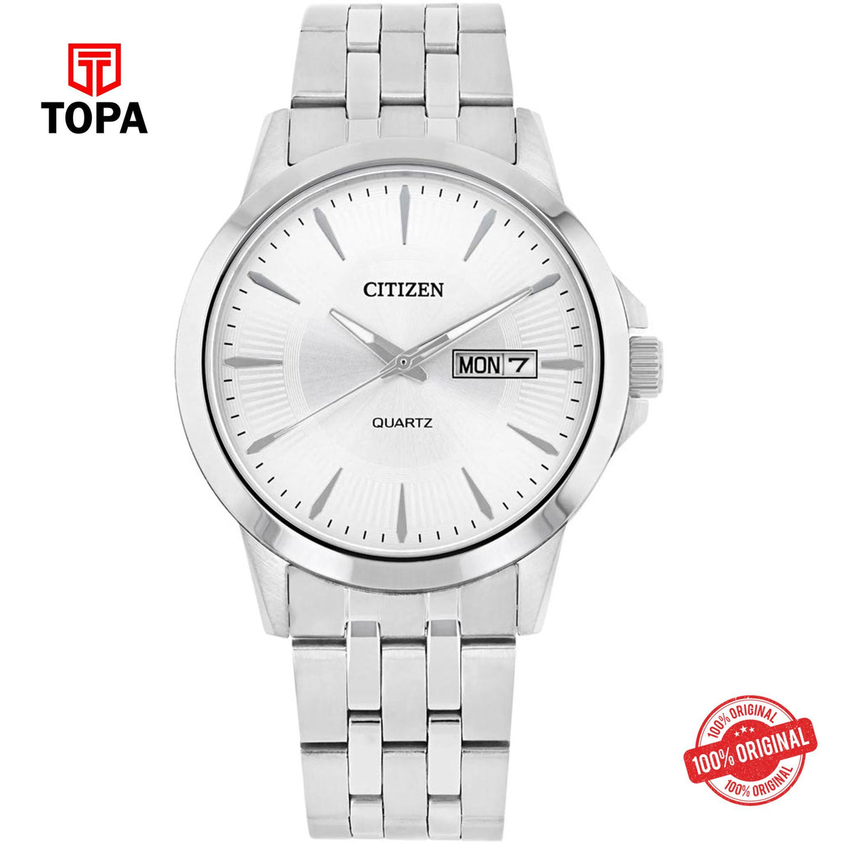 Topa Citizen-DZ5000-58A-Metal-Band-Men-Watch - Product Image 1