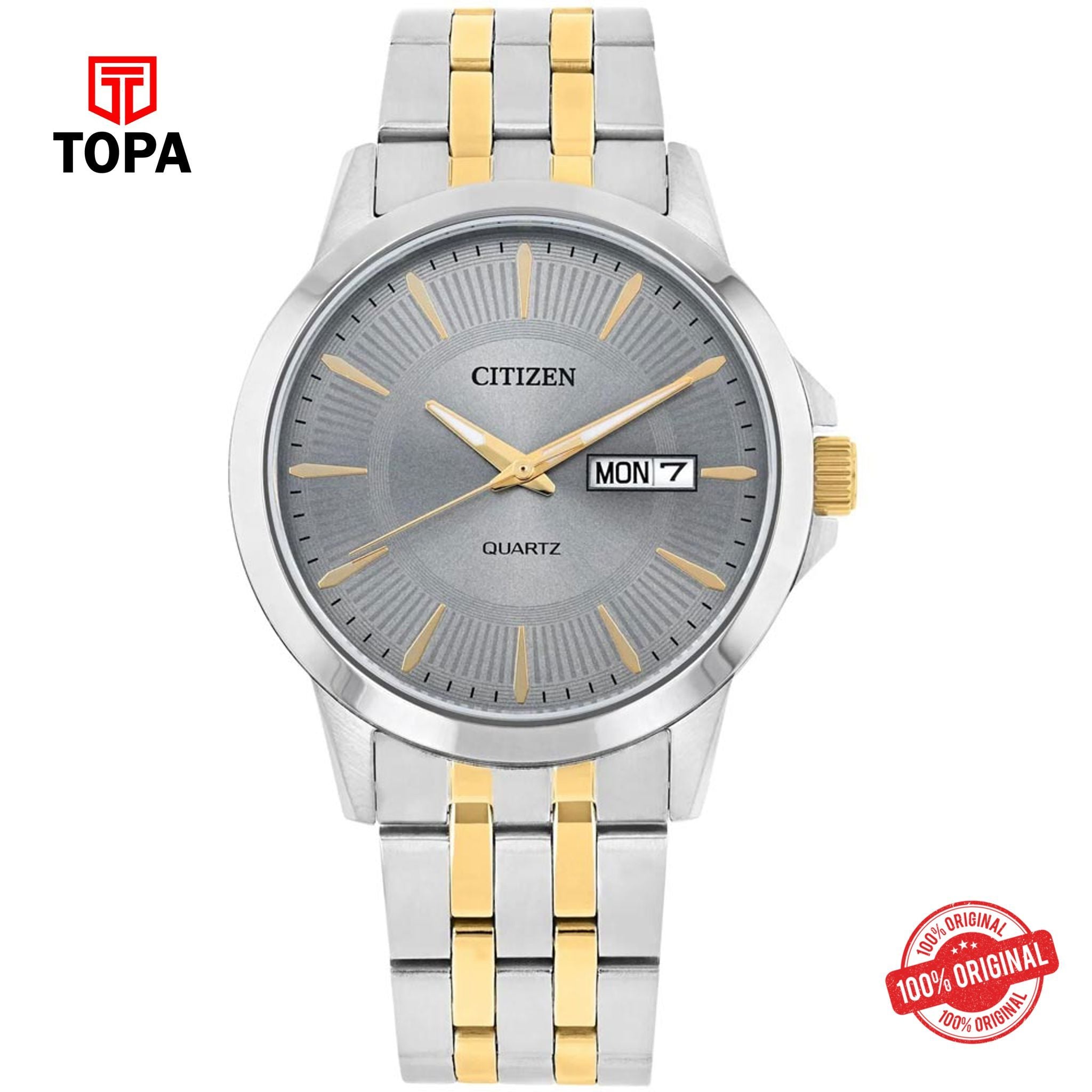 Topa Citizen-DZ5004-57H-Metal-Band-Men-Watch - Product Image 1