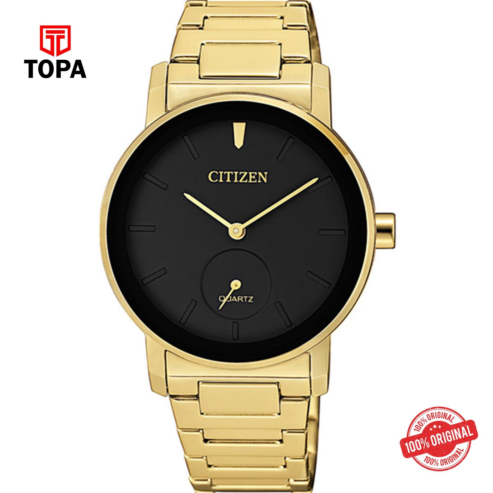 Citizen EQ9062-58E black dial quartz analog women's watch
