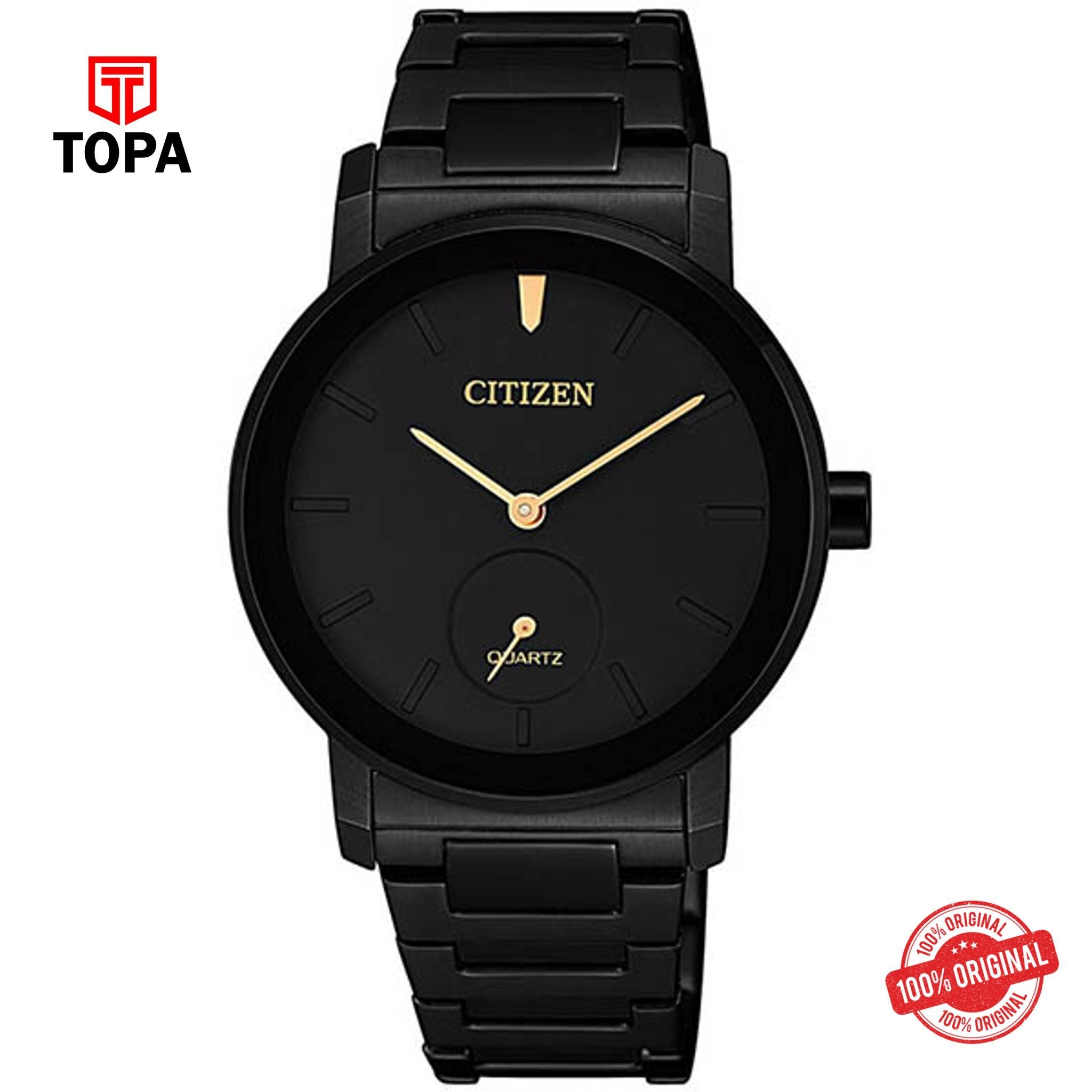 Citizen EQ9065-50E black dial quartz analog women's watch