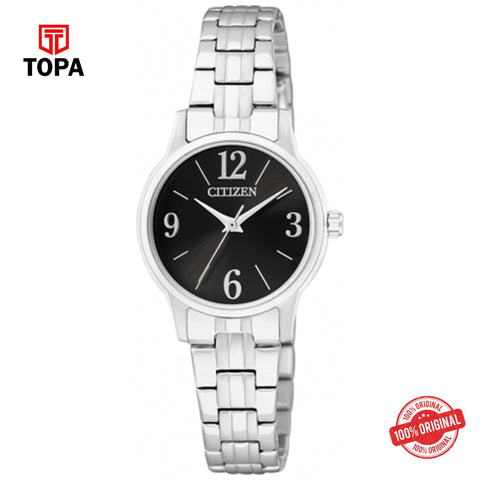 Citizen EX0290-59E black dial eco-drive analog women's watch