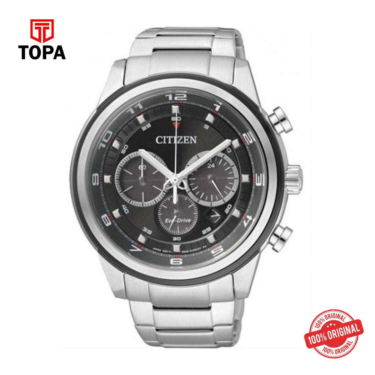 Topa Citizen-Eco-Drive-100m-Multi-Dial-Chronograph-Watch-CA4034-5 - Product Image 1