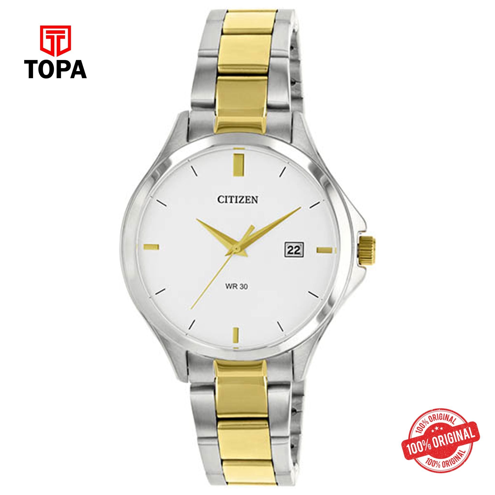 Citizen HZ0004-55D mother of pearl dial quartz analog women's watch