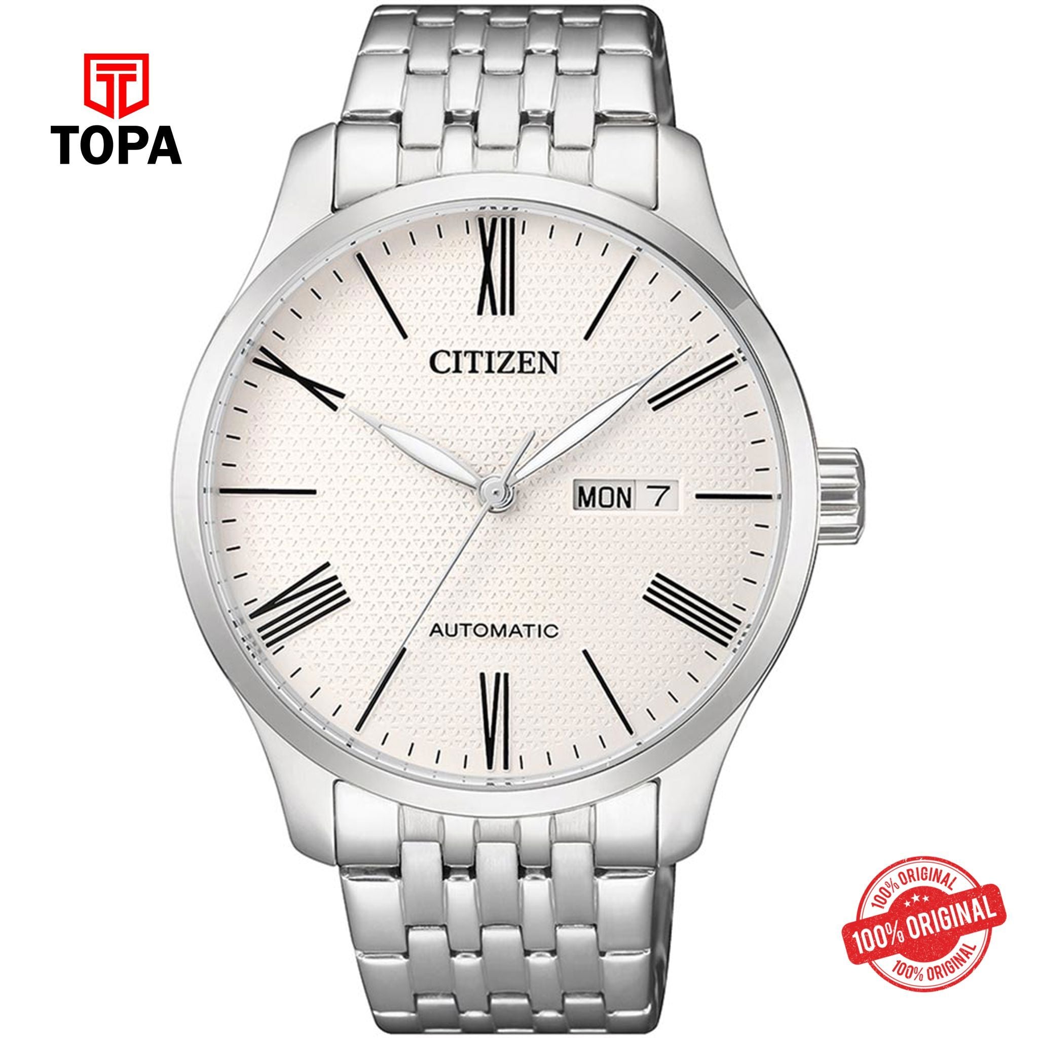 Topa Citizen-NH8350-59A-Automatic-Metal-Band-Mens-Watch - Product Image 1