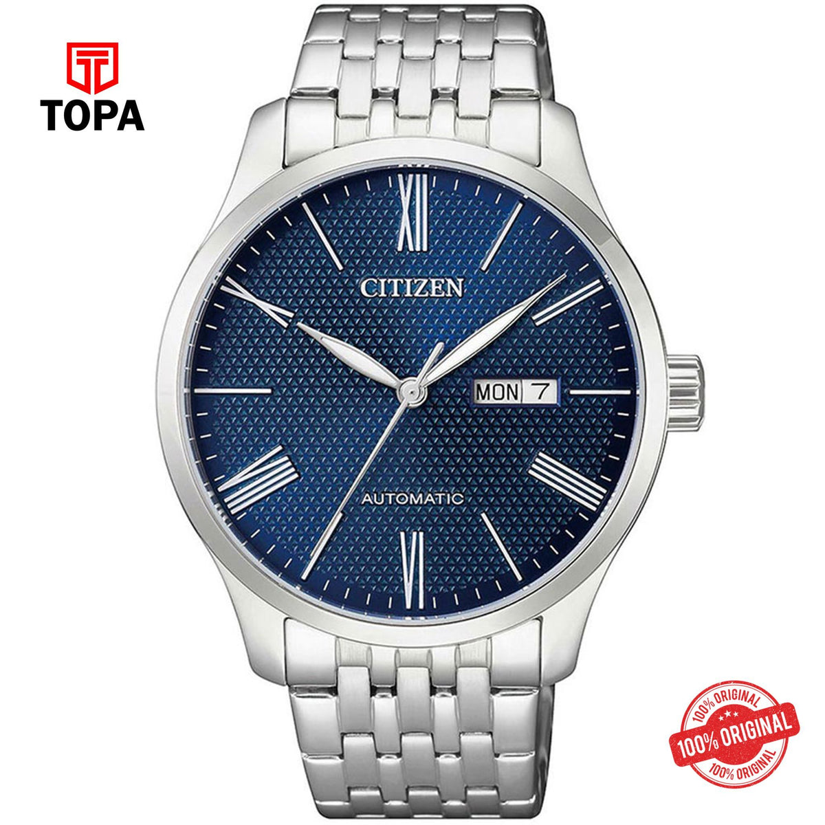 Topa Citizen-NH8350-59L-Metal-Band-Men-Watch - Product Image 1