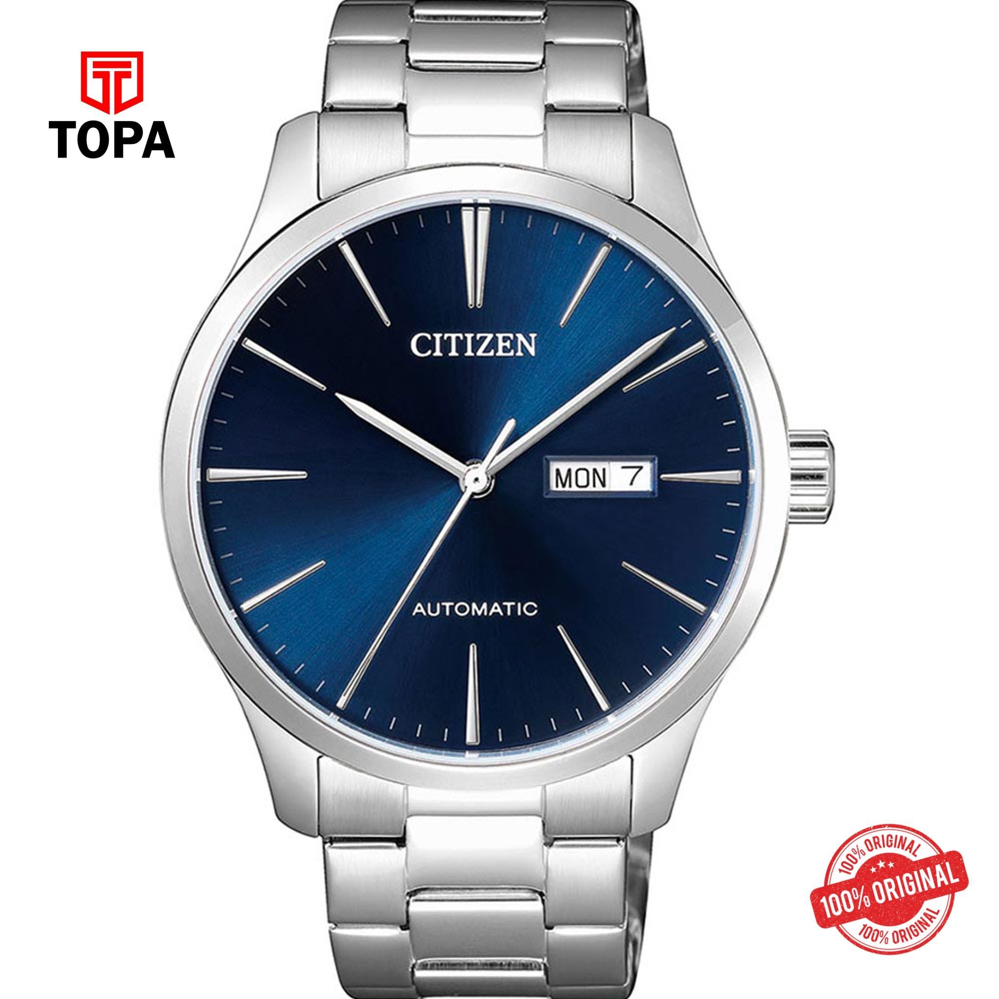 Topa Citizen-NH8350-83L-Metal-Band-Mens-Watch - Product Image 1