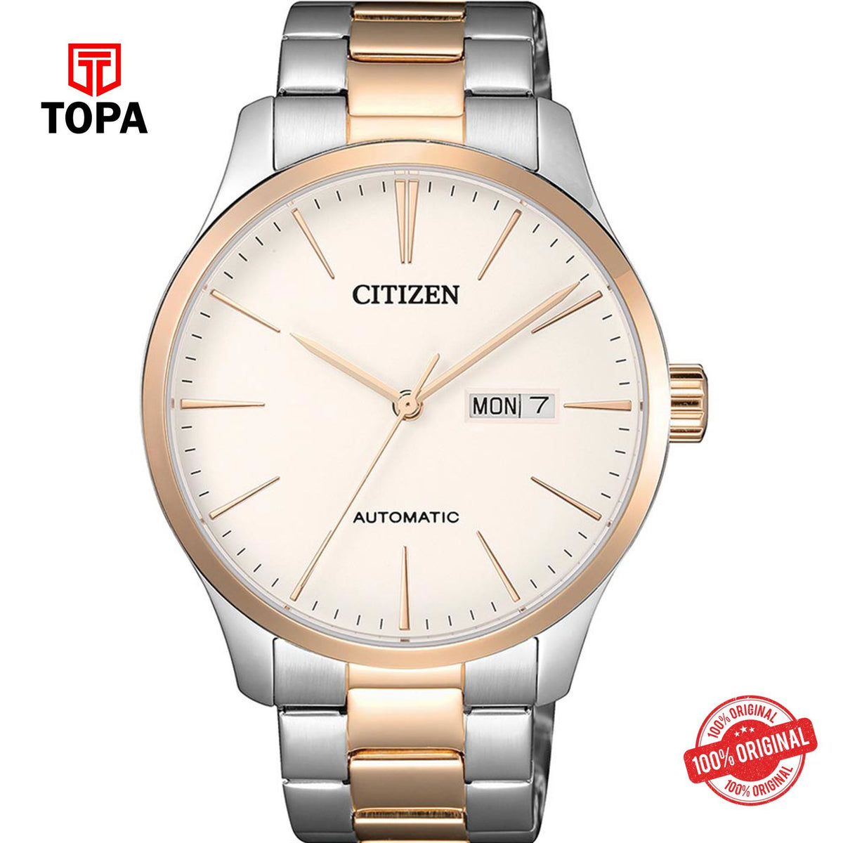 Topa Citizen-NH8356-87A-Automatic-Metal-Band-Mens-Watch - Product Image 1