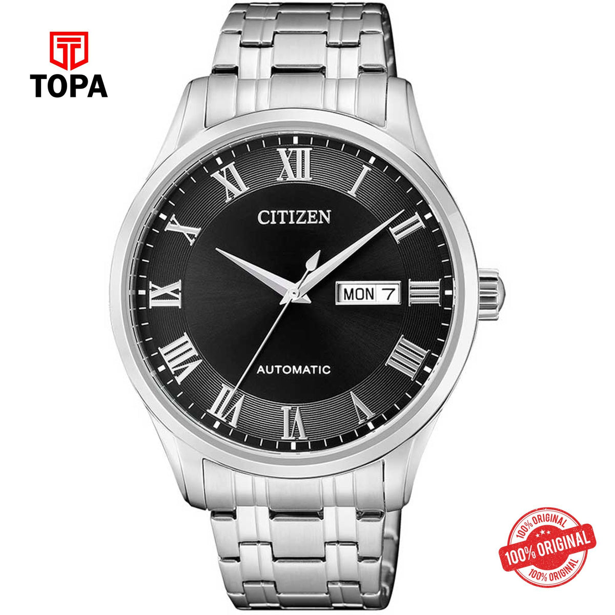 Topa Citizen-NH8360-80E-Metal-Band-Mens-Watch - Product Image 1