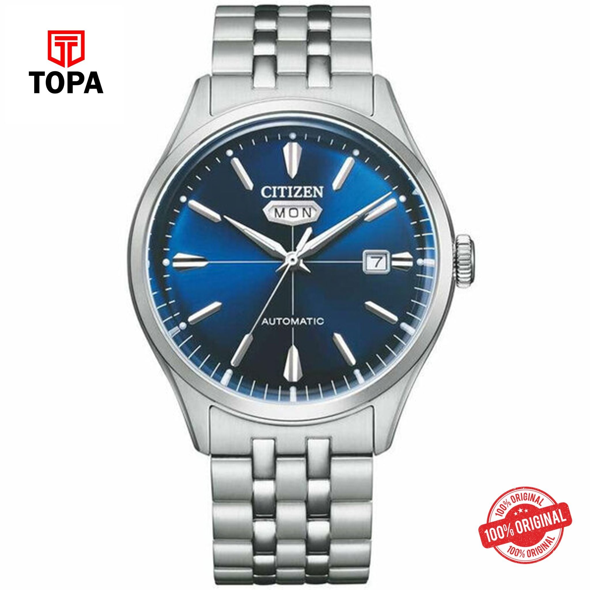 Topa Citizen-NH8390-71L-Metal-Band-Mens-Watch - Product Image 1