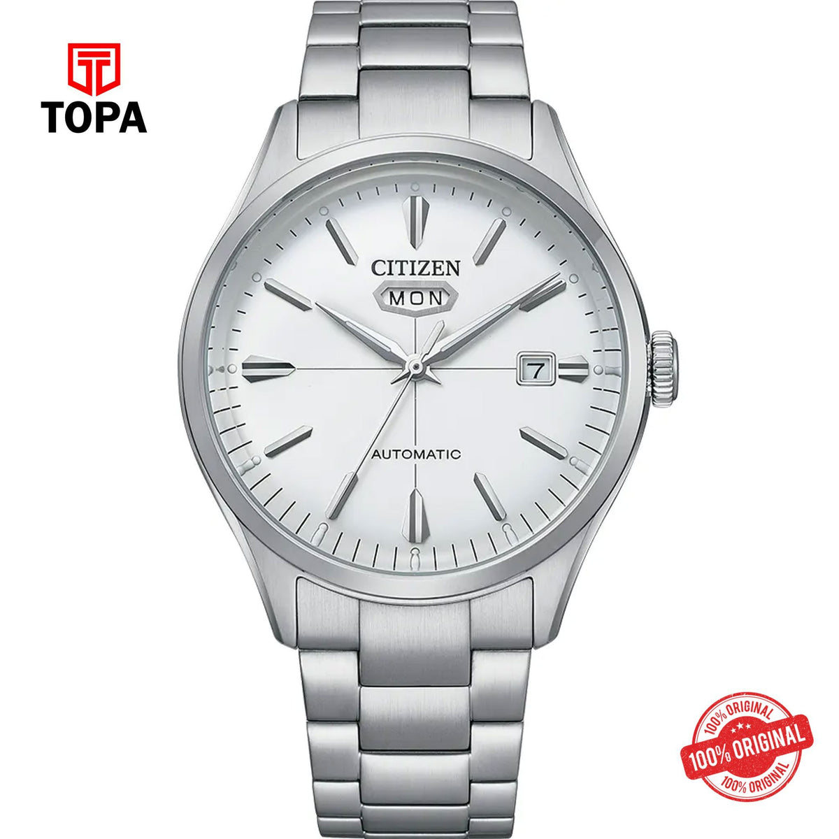 Topa Citizen-NH8391-51A-Metal-Band-Men-Watch - Product Image 1