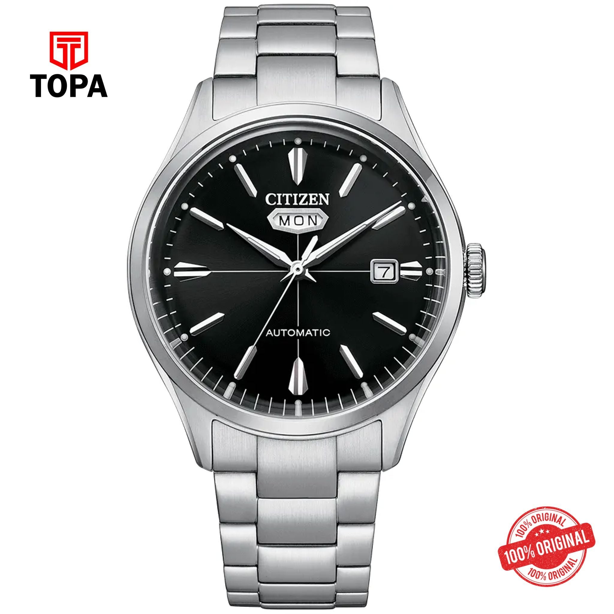 Topa Citizen-NH8391-51E-Metal-Band-Men-Watch - Product Image 1