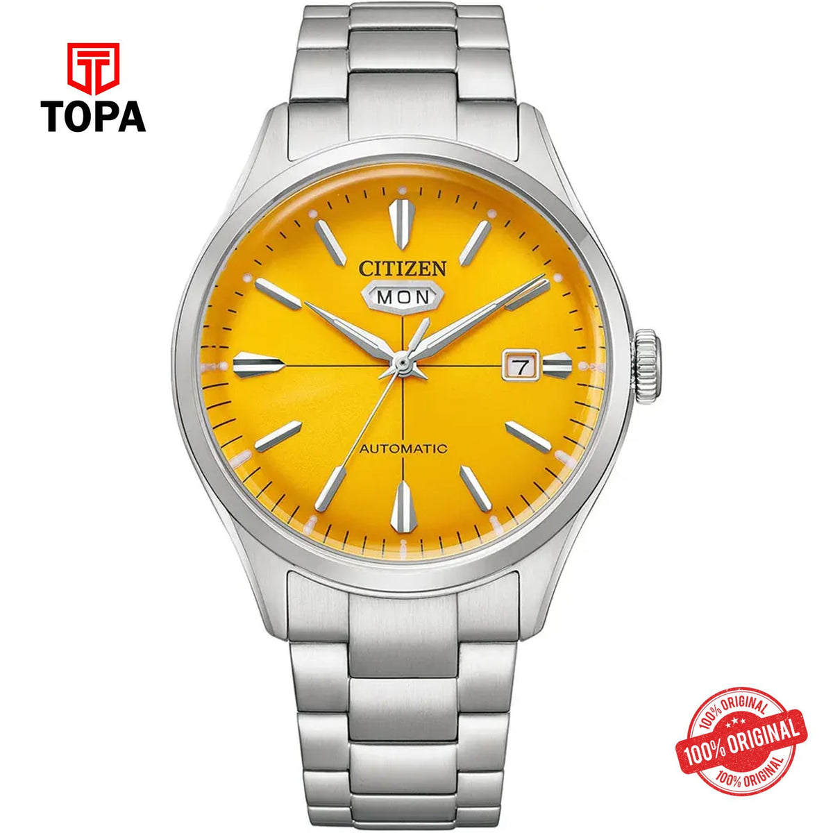 Topa Citizen-NH8391-51Z-Metal-Band-Men-Watch - Product Image 1
