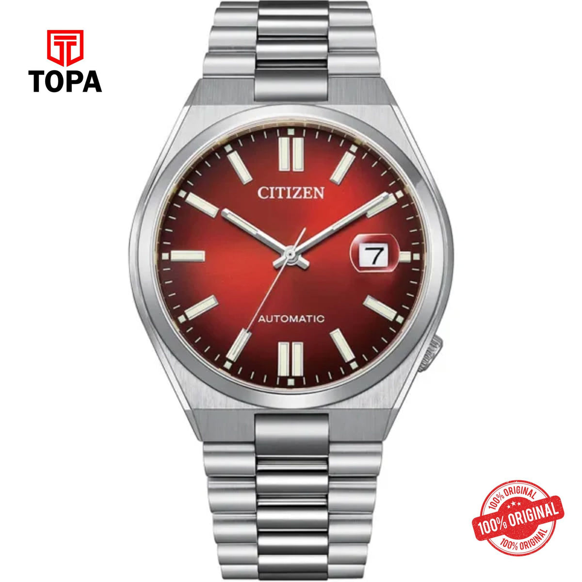 Topa Citizen-NJ0150-56W-Metal-Band-Men-Watch - Product Image 1