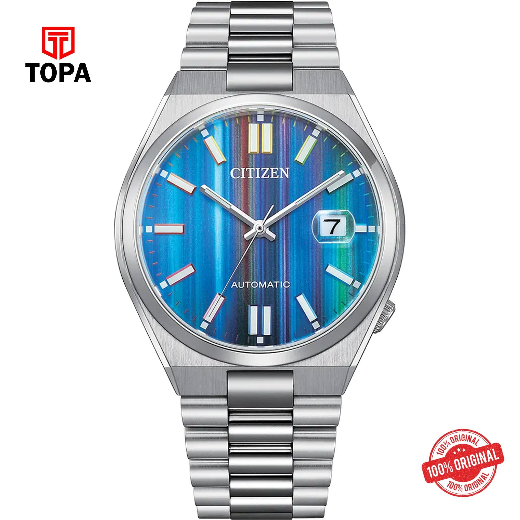 Topa Citizen-NJ0151-53W-Metal-Band-Men-Watch - Product Image 1