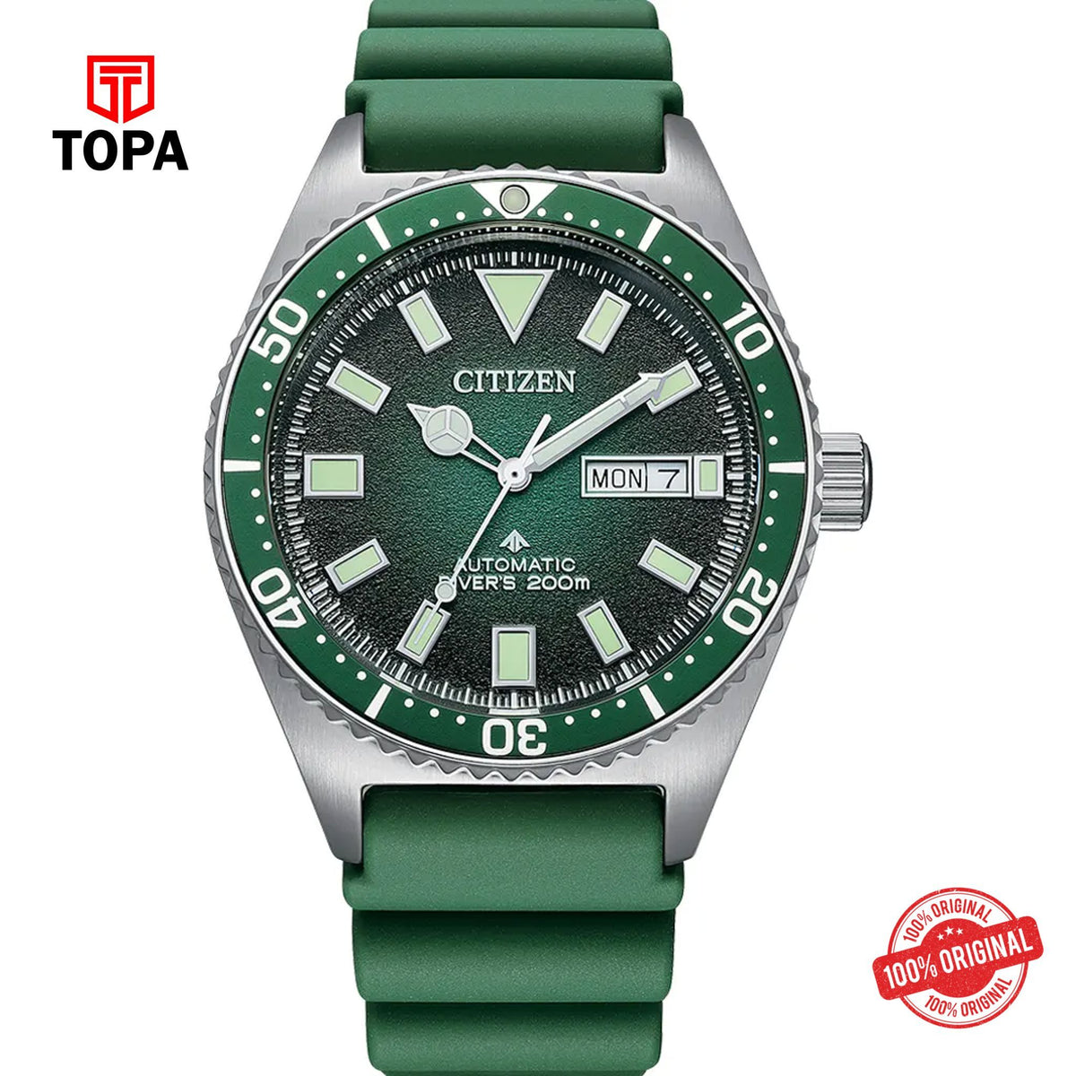 Topa Citizen-NY0121-09X-Promaster-Rubber-Band-Men-Watch - Product Image 1
