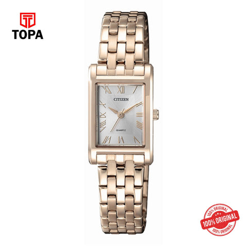 Citizen EJ6123-56A white dial quartz analog women's watch