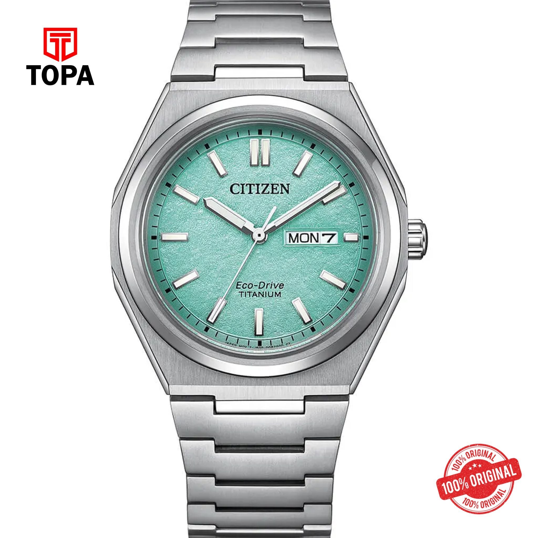 Topa Citizen-Zenshin-AW0130-85M-Metal-Band-Men-Watch - Product Image 1