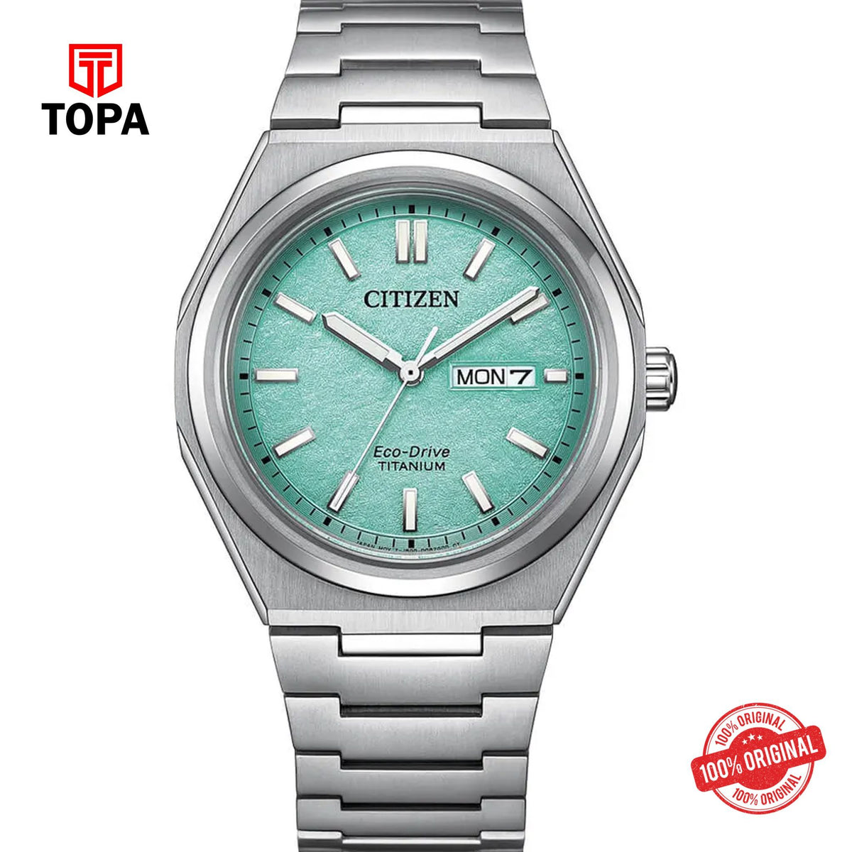 Topa Citizen-Zenshin-AW0130-85M-Metal-Band-Men-Watch - Product Image 1