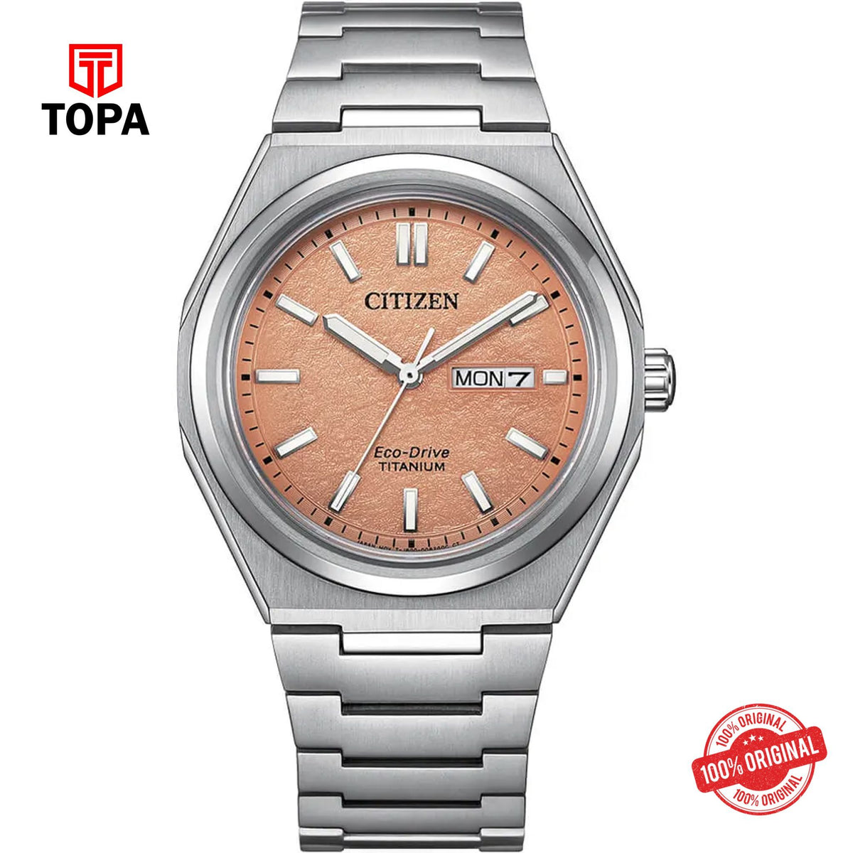 Topa Citizen-Zeshin-AW0130-85Z-Metal-Band-Men-Watch - Product Image 1