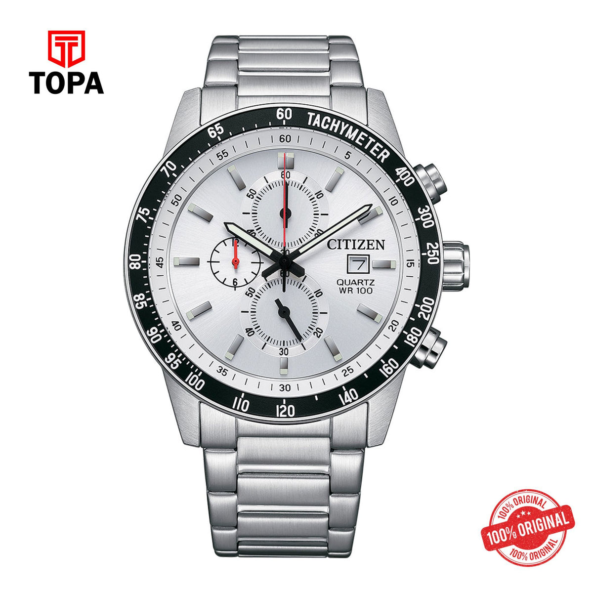 Topa Citizen - AN3680-50A - Quartz Chronograph Men's Watch - Product Image 1