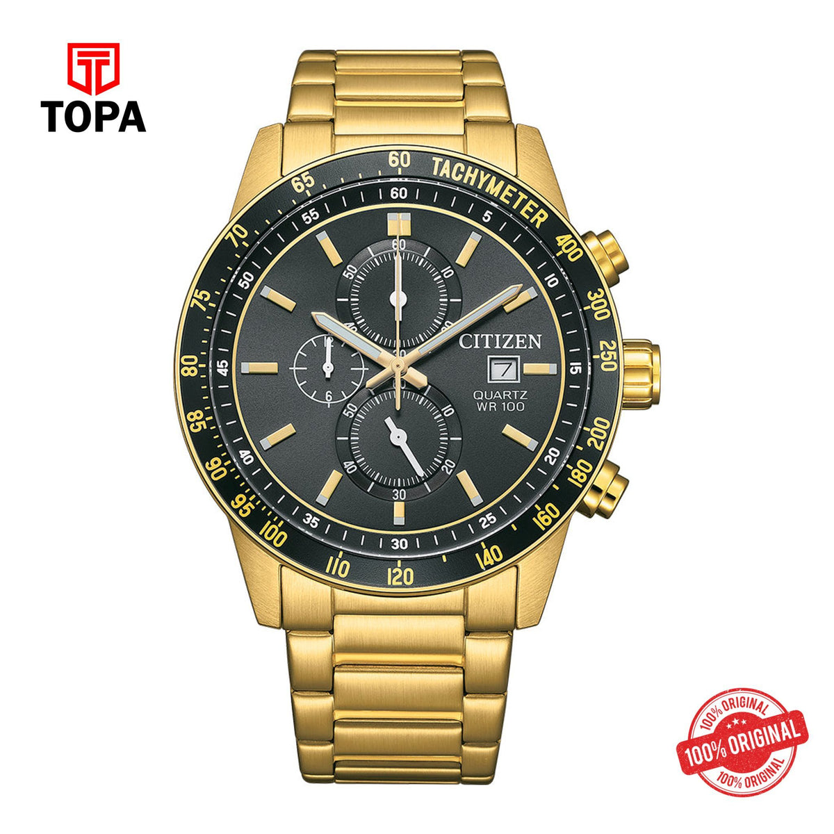 Topa Citizen - AN3682-54E - Quartz Chronograph Men's Watch - Product Image 1