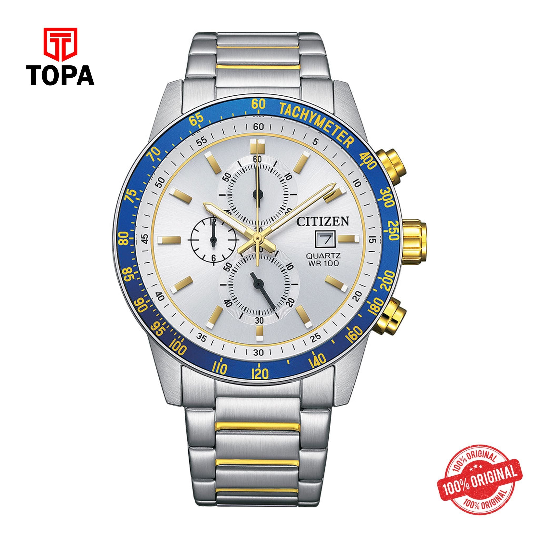 Topa Citizen - AN3686-53A - Quartz Chronograph Men's Watch - Product Image 1