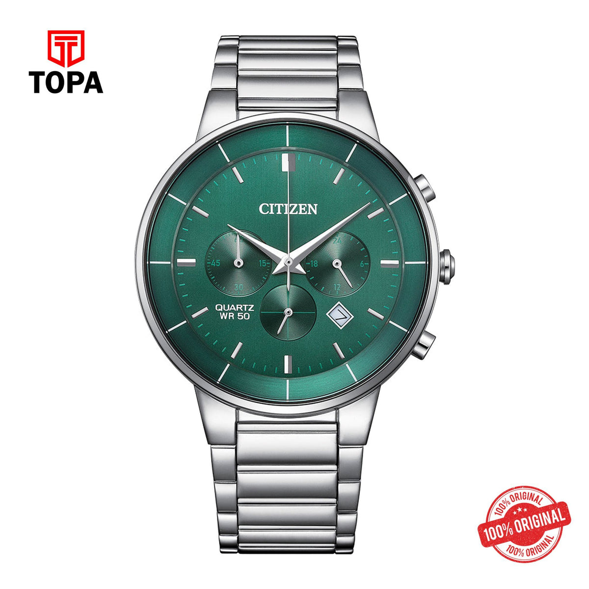 Topa Citizen - AN8220-52X - Quartz Chronograph Men's Watch - Product Image 1