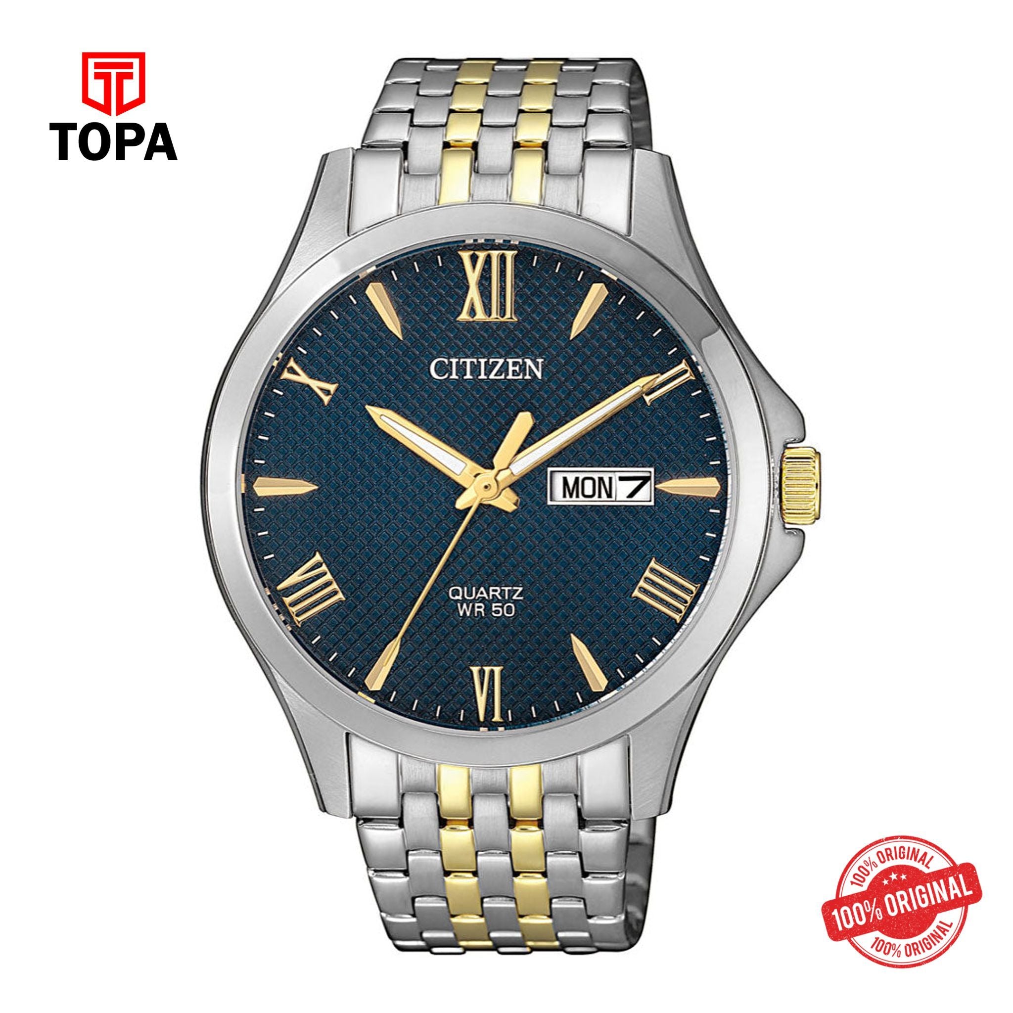 Topa Citizen - BF2024-50L - Quartz Stainless Steel Watch For Men - Product Image 1