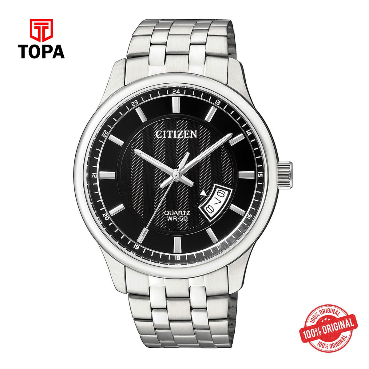 Topa Citizen - BI1050-81E -Quartz Stainless Steel Watch For Men - Product Image 1
