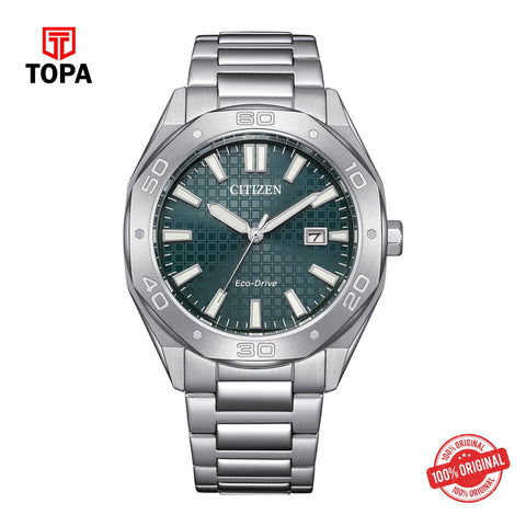 Topa Citizen - BM7630-80X - Eco Drive Stainless Steel Watch For Men - Product Image 1