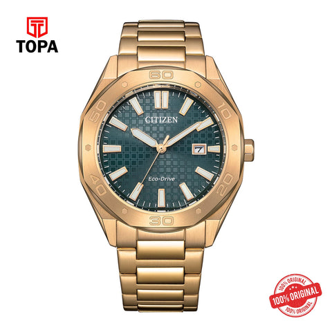 Topa Citizen - BM7633-81X - Eco Drive Stainless Steel Watch For Men - Product Image 1