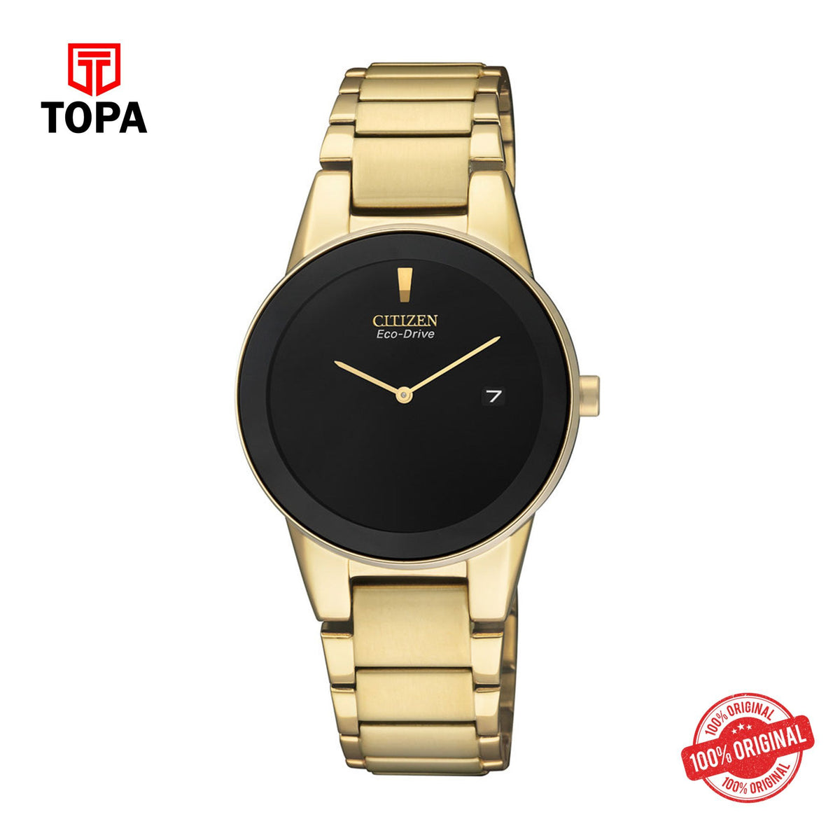 Topa Citizen - GA1052-55E - Eco Drive Stainless Steel Watch For Women - Product Image 1