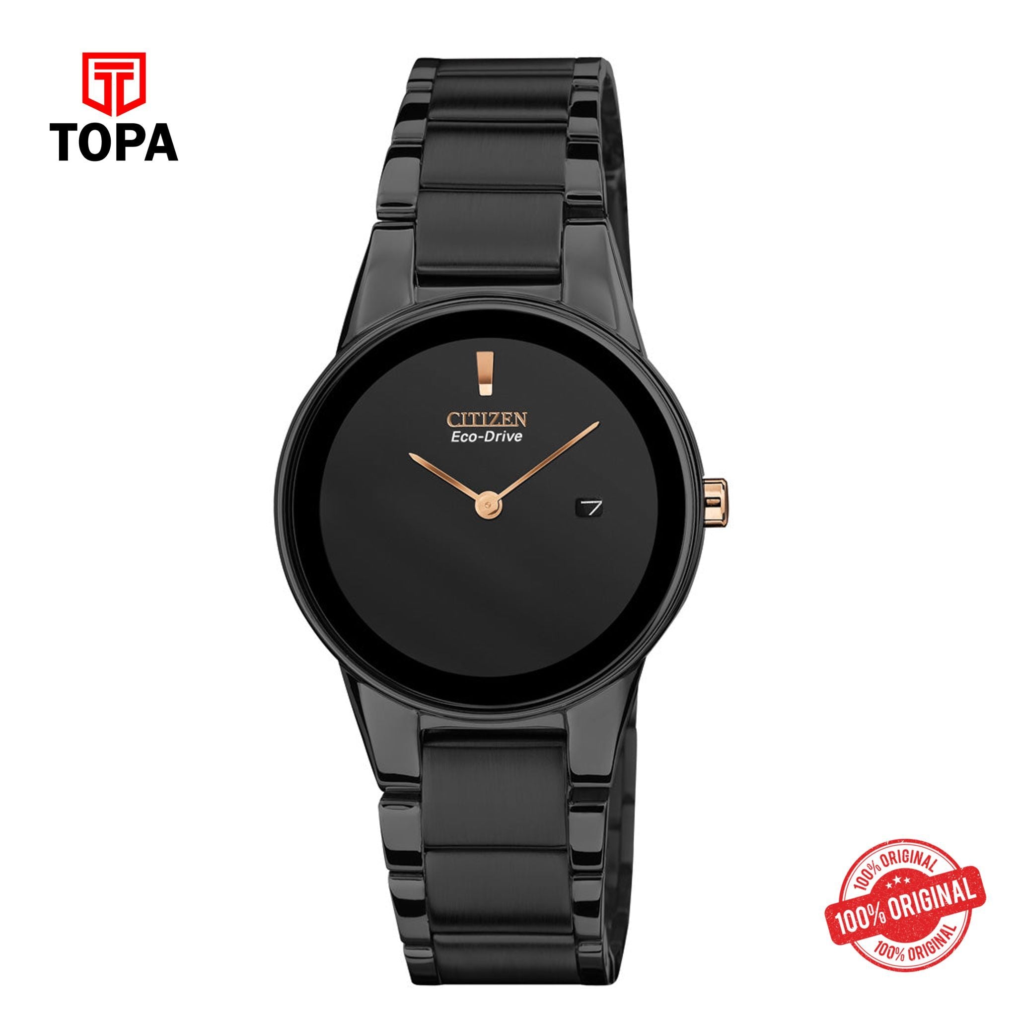 Topa Citizen - GA1055-57F - Eco Drive Stainless Steel Watch For Women - Product Image 1