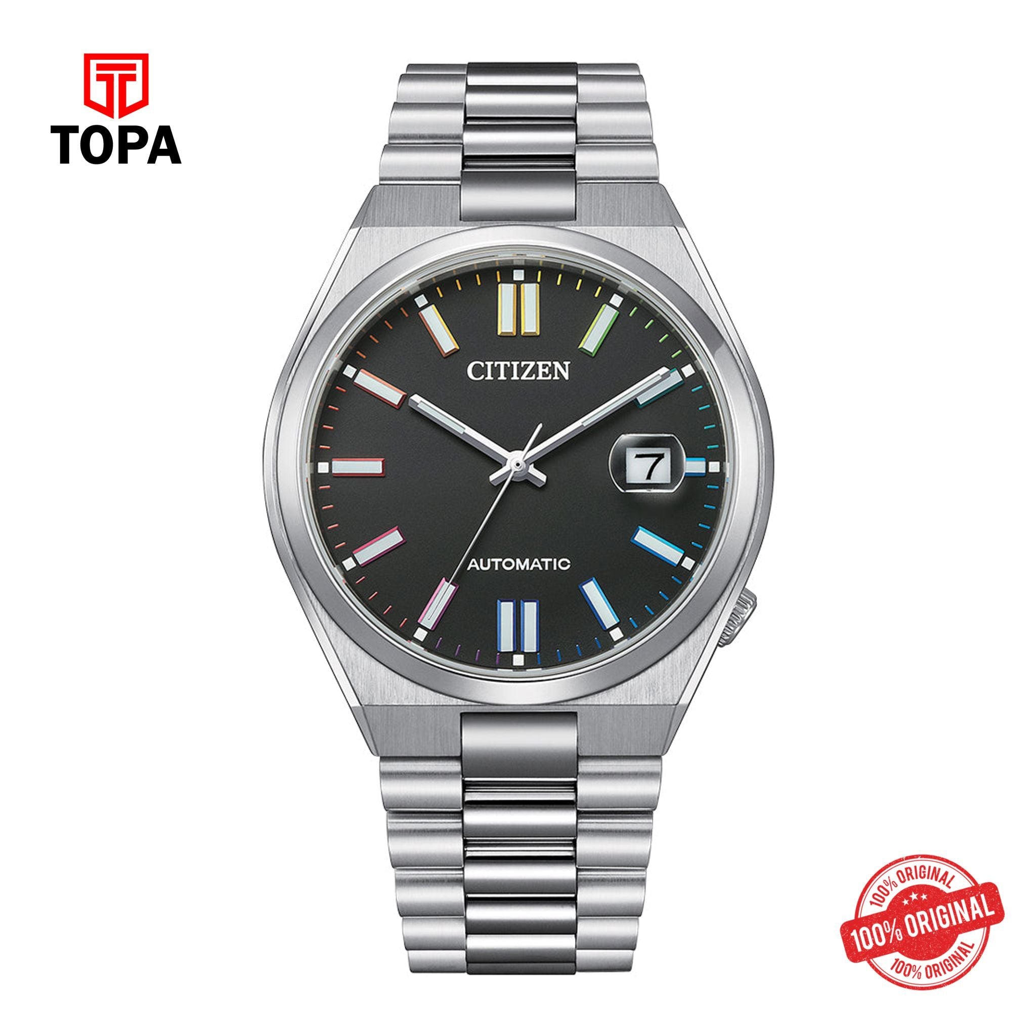 Topa Citizen - NJ0151-53E - Mechanical Stainless Steel Watch For Men - Product Image 1