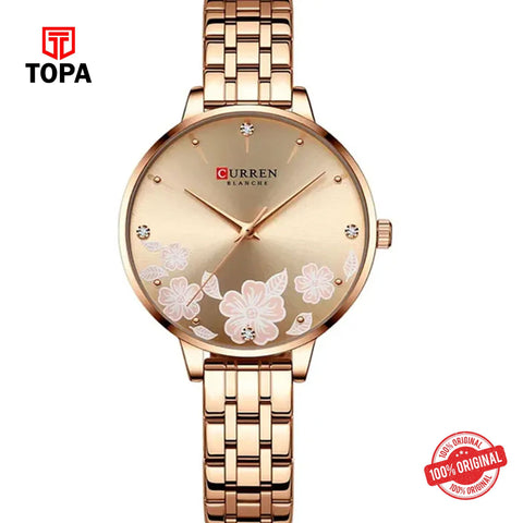 Topa Curren-9068-RS-Metal-Band-Women-Watch - Product Image 1
