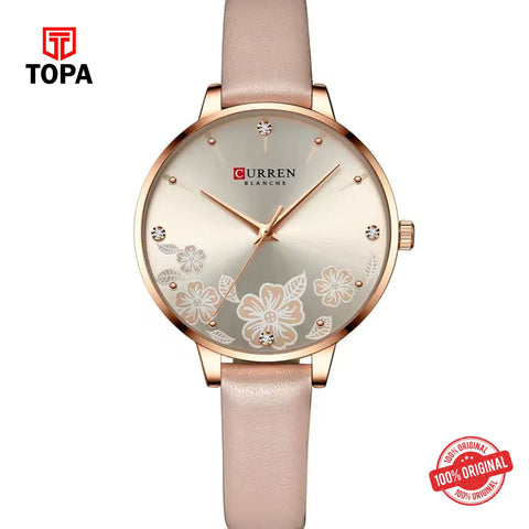 Topa Curren-9068-RSTT-RS-Leather-Band-Women-Watch - Product Image 1
