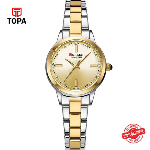 Topa Curren-9094L-TTGLD-GLD-Metal-Band-Women-Watch - Product Image 1