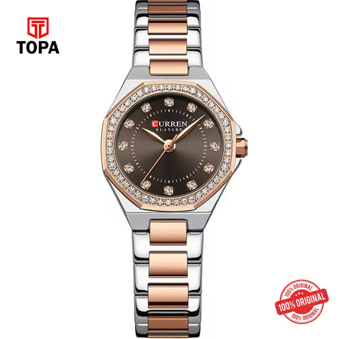 Topa Curren-9100L-TTRG-GRY-Metal-Band-Women-Watch - Product Image 1