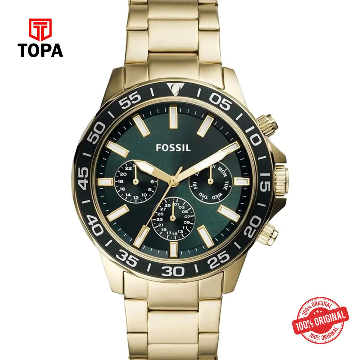 Topa FOSSIL-BQ-2493-Metal-Band-Men-Watch - Product Image 1