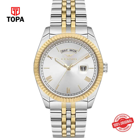 Topa Ferro-F11130A-D-Metal-Band-Men-Watch - Product Image 1