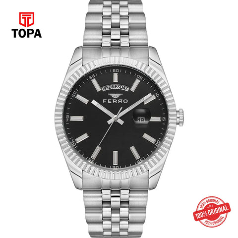 Topa Ferro-F11247A-A2-Metal-Band-Men-Watch - Product Image 1