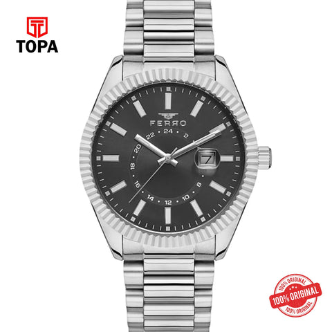 Topa Ferro-F11288A-A2-Metal-Band-Men-Watch - Product Image 1