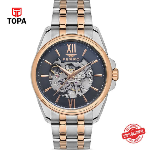 Topa Ferro-F11323A-E4-Metal-Band-Men-Watch - Product Image 1