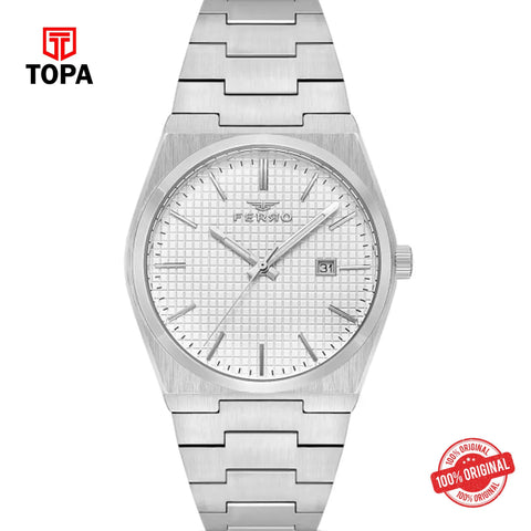 Topa Ferro-F11373A-A-Metal-Band-Men-Watch - Product Image 1