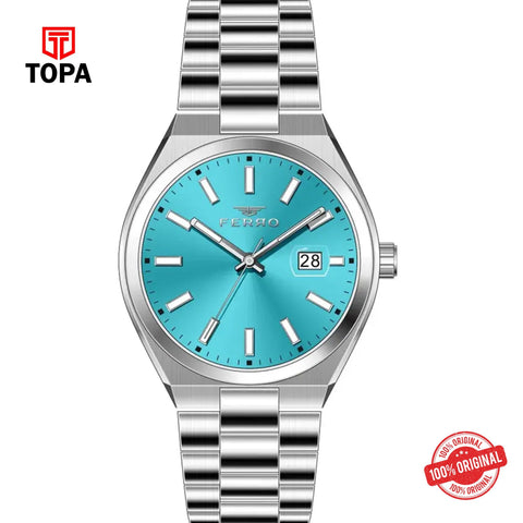Topa Ferro-F11386A-A3-Metal-Band-Men-Watch - Product Image 1
