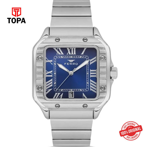 Topa Ferro-F11448A-A3-Metal-Band-Men-Watch - Product Image 1