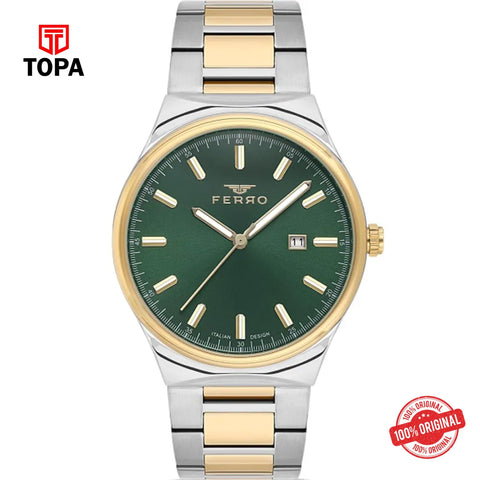 Topa Ferro-F11476A-D6-Metal-Band-Men-Watch - Product Image 1
